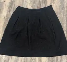 Lauren Ralph Lauren wool pleated skirt size 8 grey