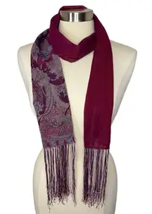 ❄️ 100% Pure Wool Women’s Lightweight Fringed‎ Scarf