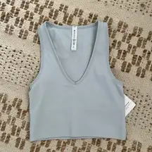NWT Athleta Aurora Crop Rib Tank