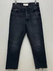 MOTHER SUPERIOR The Tomcat Ankle Jeans On The Fly High Rise Size 28