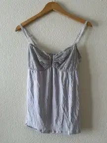 Eberjey Lace Trim Cami Lingerie Babydoll Tank Top Balletcore