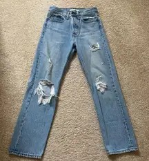 Wedgie Straight Jeans