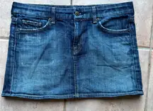 Citizens Of Humanity Bridgette #308 Denim Mini Skirt