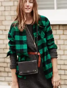 Madewell Sunday Flannel Shirt In Buffalo Check Style