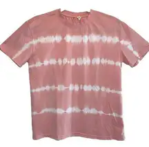LA Hearts by PacSun Pink Tie Dye Short Sleeve T-shirt Small