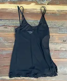 Victoria’s Secret Y2K Sexy Sheer Open Side Slip Dress Lingerie - Sz Medium