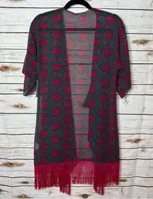 LuLaRoe Monroe Kimono Size S