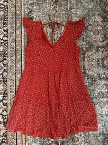 Abercrombie Tiered Polka Dot Dress