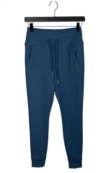 NEW Halara Softlyzero High Waisted Jogger Athletic Pants Size Small Teal Blue