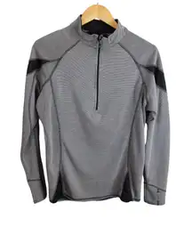 Storm Creek Women's XL Pacesetter Quarter-Zip Pullover Dark Heather Gray‎