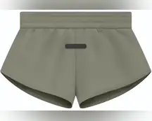 NWT Essentials x Adidas Fear of God Olive shorts  fleece