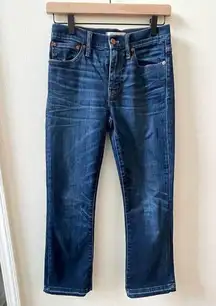 Madewell Cali Demi-Boot jeans, ladies size 25