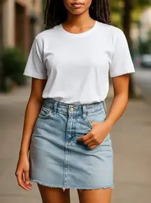 (E-137) Sam‎ edelman  skists womwns denim size 29 blue color