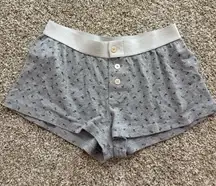 Brandy Melville Shorts Grey Floral