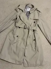 Mango Classic Tan Trench Coat