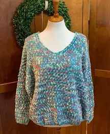 On The Road Multi-Color Sweater. Women’s Small/Medium