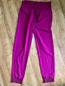 Hot Pink Sheer Magenta Harem Pants Baggy Swim Beach Coverup Pool S