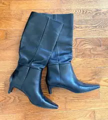 Steve Madden Dagne Leather Knee High Boots