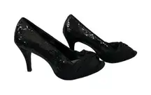 Dressbarn Women's Sequin Heels