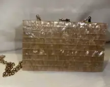 Acrylic Clutch Crossbody Bag