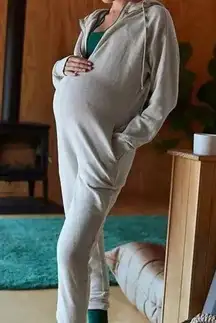 Free People x Hatch Warm Up Jumpsuit Heather Grey Size XS NWT