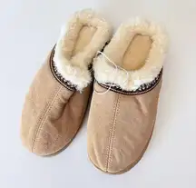 New with Tags Mountain Country Suede Leather Upper Tasman Slipper Women's Size 5