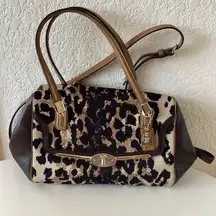 Coach  Madison cheetah leopard print bag/crossbody