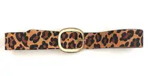 Streets Ahead Leopard Print Belt Sz Medium
