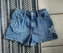 High Rise Mom Jean Shorts Vintage