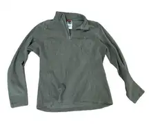 The North Face Olive green women’s fleece pullover M