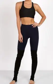 ALO Leggings With Knit Bottom