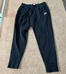 Nike Black Jogger Sweatpants