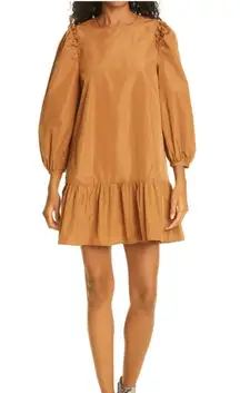 Cinq à Sept Cinq A Sept Jackie Ruffle Trim Mini Dress