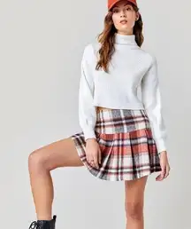 Francesca’s Plaid Skirt