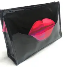 👄💄✨Macy’s Large Black Makeup Travel bag - NWT