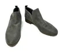 Dr. Scholls‎ Size 7 Bootie Gray Ankle Slip On Closed Toe Comfort Workwear Casual