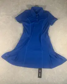 Jack Smith Womens Size M Active Wear‎ Dress Blue Tennis Golf Pickleball NWT