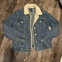 Denim Sherpa Jacket