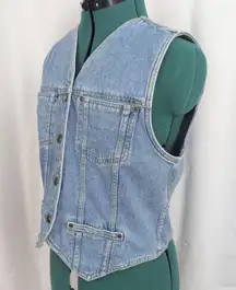 Vintage Lizwear Denim Vest Small