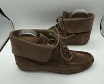 Frye Quincy Chukka Boots Brown Suede Women's 8.5