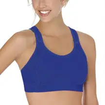 Champion 360 Max Support Sports Bra Womens Purple Workout Athletic Racerback XL