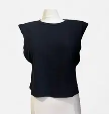 Lioness Structured Shoulder Pad T shirt