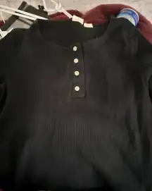 Levi long sleeve button up shirt 