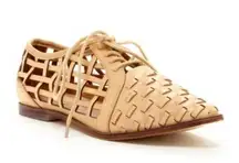 COCONUTS BY MATISSE Gimlet Woven Lace Up‎ Oxfords Size 7.5