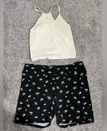 Athletic Set shorts from buckle top from Amazon