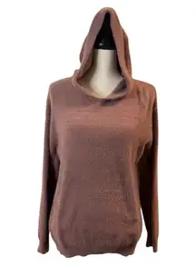 Volcom Women’s Mauve Fuzzy Hoodie Size XS