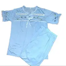 Pretty blue 2 piece pj set!