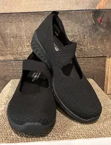 Skechers Up Lifted Its Fate Off Black WOMEN'S Casual Relaxed Fit Slip-On U.S 9.5