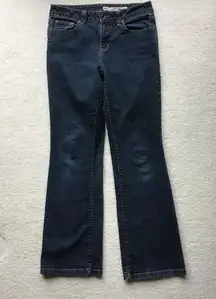 DKNY JEANS SIZE 8 S/C BOOTCUT BLUE JEANS