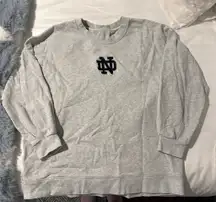 lululemon crewneck notre dame 